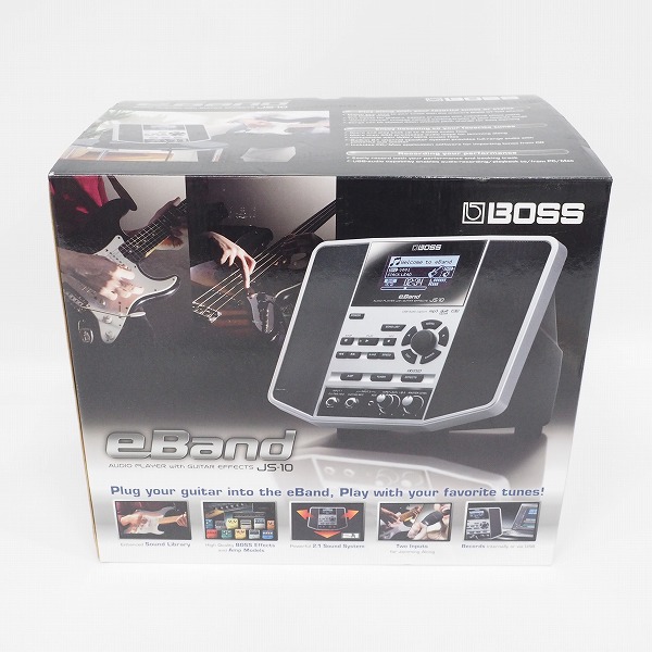 実際に弊社で買取させて頂いたBOSS/ボス eBand JS-10 AUDIO PLAYER with GUITAR EFFECTS ギター用 オーディオプレーヤー【簡易動作確認済】の画像 8枚目