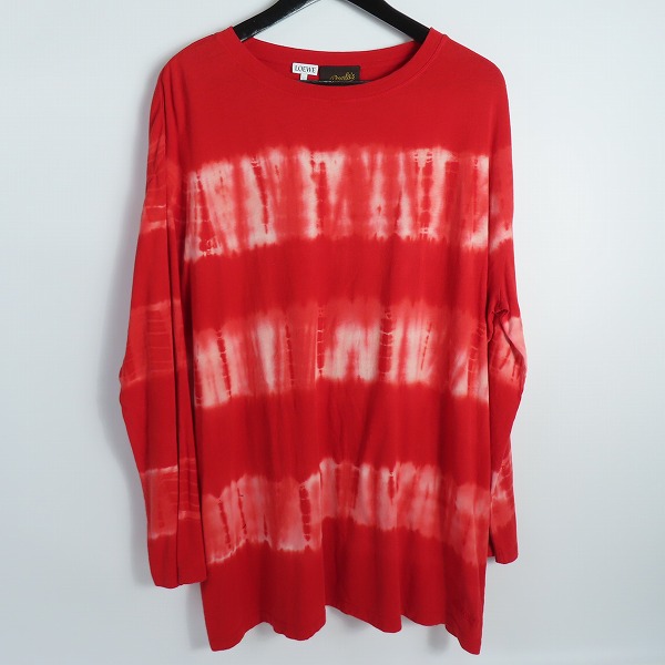 実際に弊社で買取させて頂いたLOEWE/ロエベ Paula's Ibiza /パウラズイビザ ロゴ刺繍 タイダイ 長袖Tシャツ H616341X09/XS