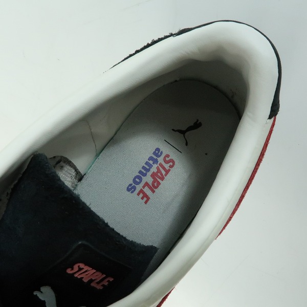 実際に弊社で買取させて頂いたStaple×Atmos×Puma/ステイプル×アトモス×プーマ Suede "Beige/Black/Smoke Pink 390478-01/27の画像 4枚目