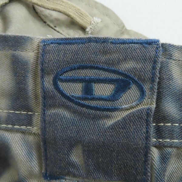 実際に弊社で買取させて頂いたdiesel/ディーゼル カーゴパンツ P-hugh/46の画像 8枚目