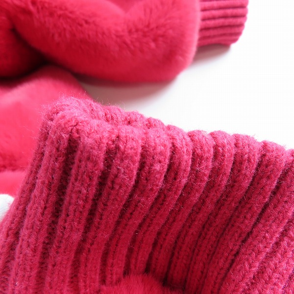 実際に弊社で買取させて頂いたHYSTERIC GLAMOUR/ヒステリックグラマー DIZZY&MILKY ファー ボアコート 01213AC01/FREEの画像 5枚目