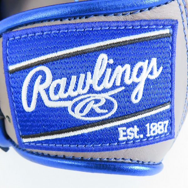 実際に弊社で買取させて頂いたRawlings/ローリングス HYPER TECH COLOR SYNC 軟式 内野手 右投げ用 グローブ/グラブ GR4HTCN62の画像 3枚目
