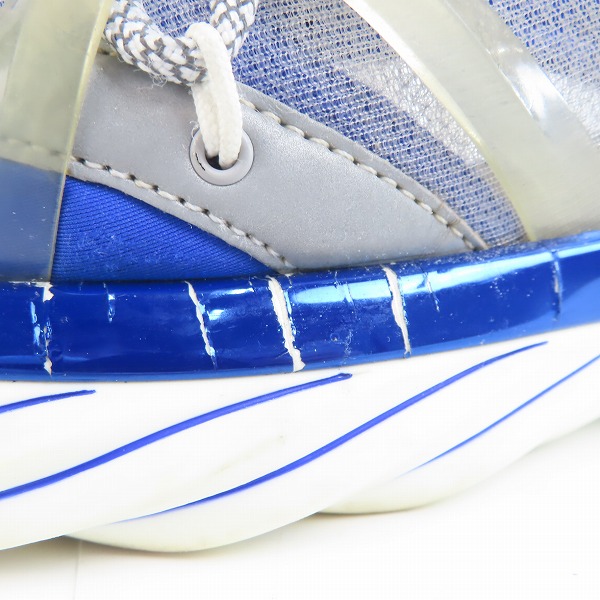 実際に弊社で買取させて頂いたJIMMY CHOO/ジミーチュウ Cosmos/コスモス スニーカー ブルー/42の画像 7枚目