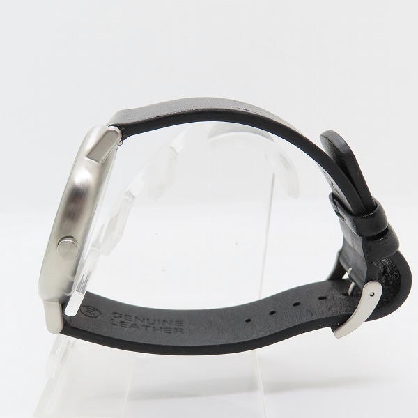 実際に弊社で買取させて頂いたSKAGEN×Playtype/スカーゲン×プレイタイプ SIGNATUR ブラックレザーウォッチ 腕時計 SKW6412の画像 1枚目