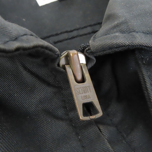 実際に弊社で買取させて頂いたSchott/ショット スウィングトップジャケット 3142002/Sの画像 6枚目
