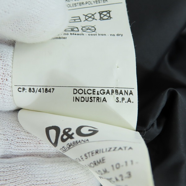 実際に弊社で買取させて頂いたD&G/ディアンドジー Dolce&Gabbana/ドルチェ&ガッバーナ ジャケット RB0317/52の画像 6枚目