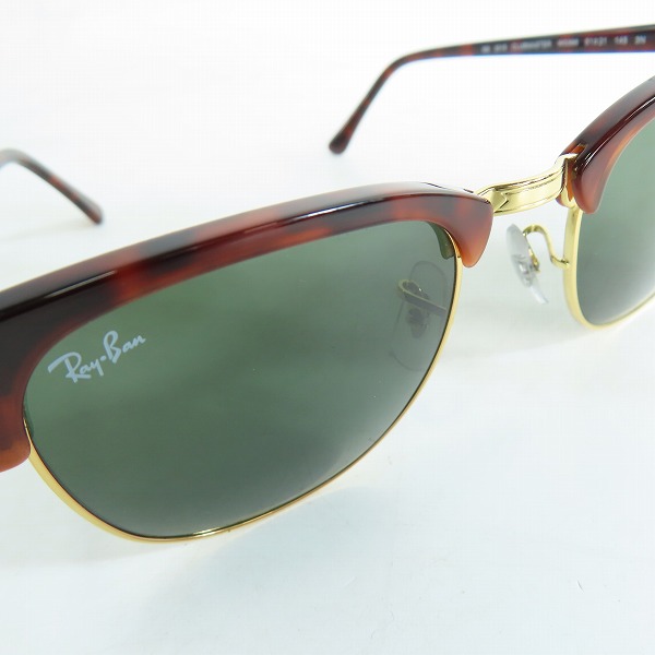 実際に弊社で買取させて頂いたRay-Ban/レイバン CLUB MASTER/クラブマスター サングラス/アイウェア RB3016 W0366の画像 8枚目