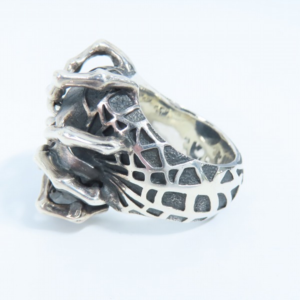 実際に弊社で買取させて頂いた【ギャラ付】Justin Davis/ジャスティンデイビス TARANTULINA RING/タランチュラリング SRJ915/24-25号の画像 2枚目