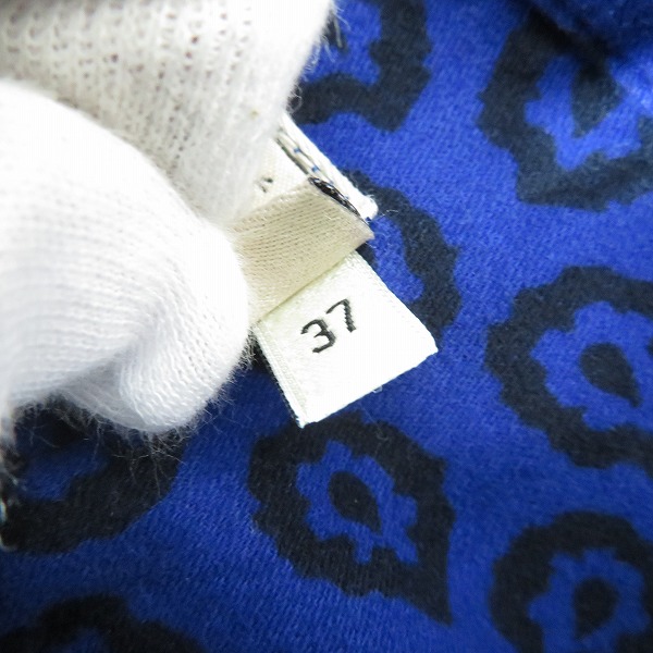 実際に弊社で買取させて頂いたMAISON KITSUNE/メゾンキツネ FLYING SPARK SHIRT 総柄 ボタン シャツ KMH-1452-B/37の画像 3枚目