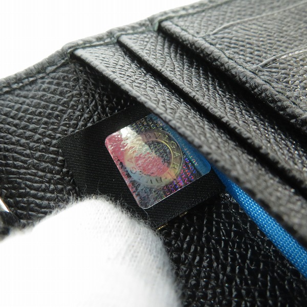 実際に弊社で買取させて頂いたBVLGARI/ブルガリ 二つ折り ロングウォレット/長財布 30398の画像 6枚目