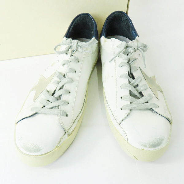 実際に弊社で買取させて頂いたGOLDEN GOOSE/ゴールデングース SUPERSTAR/スーパースター ローカットスニーカー 43