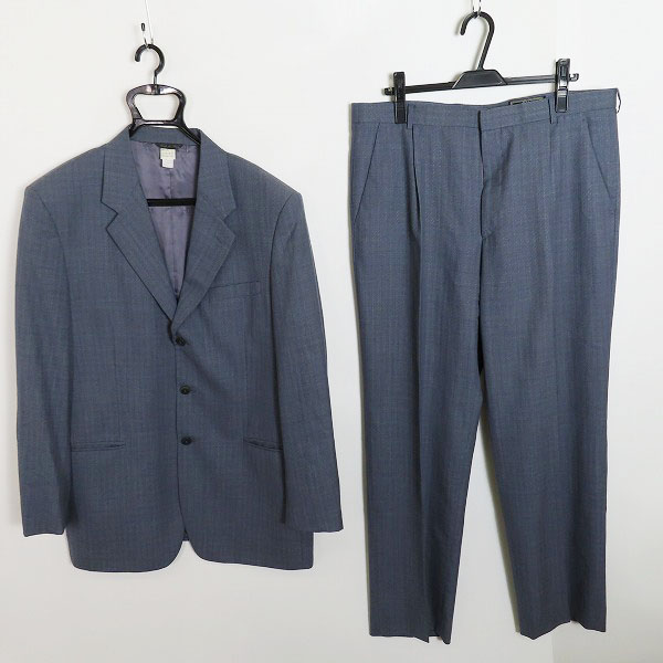 実際に弊社で買取させて頂いたGIANNI VERSACE/ジャンニヴェルサーチ 3B スーツ テーラードジャケット/パンツ/セットアップ 総柄/54