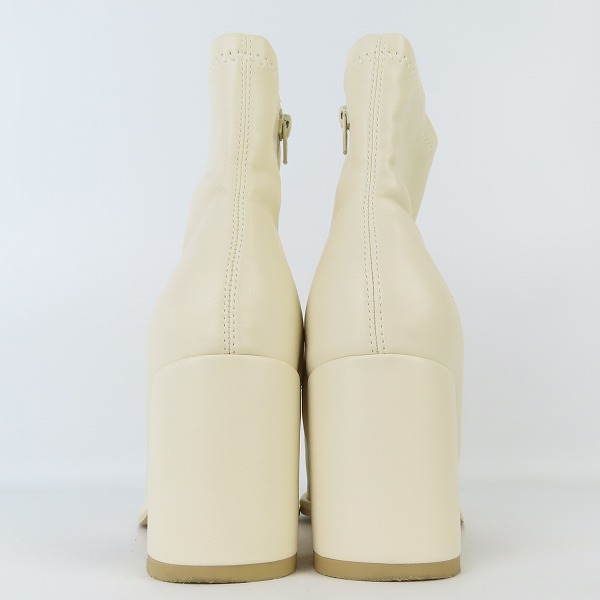 実際に弊社で買取させて頂いたSENSE OF PLACE/センスオブプレイス スクエアトウセンターシームストレッチブーツ アイボリー AA37-2HN001/Lの画像 1枚目