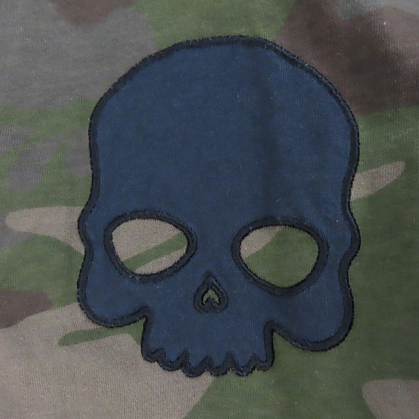 実際に弊社で買取させて頂いたHYDROGEN/ハイドロゲン カモフラ柄 リバーシブル フルジップジャケット/XLの画像 4枚目