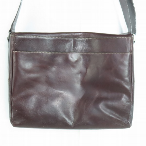 実際に弊社で買取させて頂いた土屋鞄/ツチヤカバン セッション メッセンジャーバッグ ブラウンの画像 1枚目