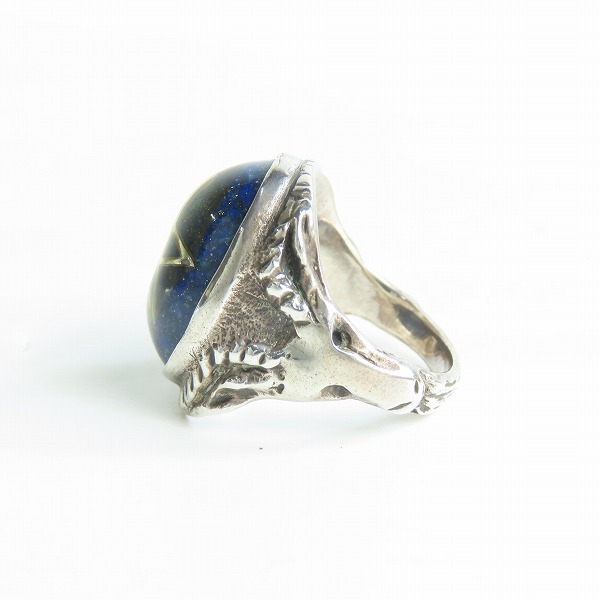 実際に弊社で買取させて頂いたALEX STREETER/アレックスストリーター 2013年限定 エンジェルハート リング ラピスラズリ 22号の画像 2枚目