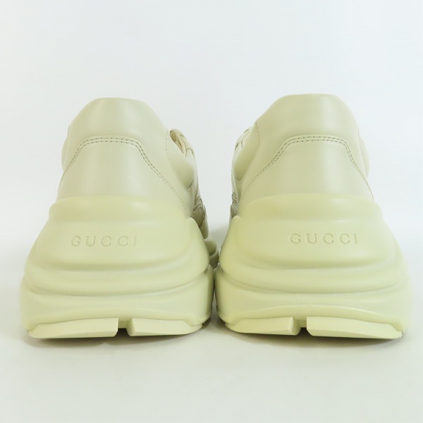 実際に弊社で買取させて頂いたGUCCI/グッチ ライトン インターロッキング ロゴ レザー スニーカー 630607/8の画像 1枚目