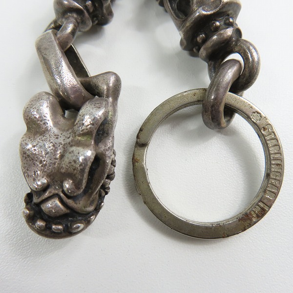 実際に弊社で買取させて頂いた【ギャラ付】STARLINGEAR/スターリンギア ブルドッグ カスタム キーチェーン/キーリングの画像 4枚目