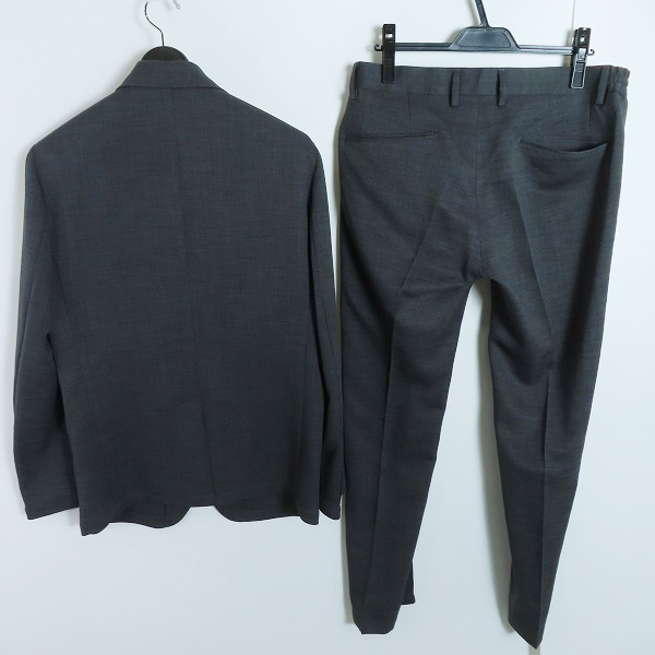 実際に弊社で買取させて頂いたnano·universe/ナノユニバース スラブツイルストレッチ ジャケット/パンツ セットアップ 668-4117203/668-4129203/Lの画像 1枚目