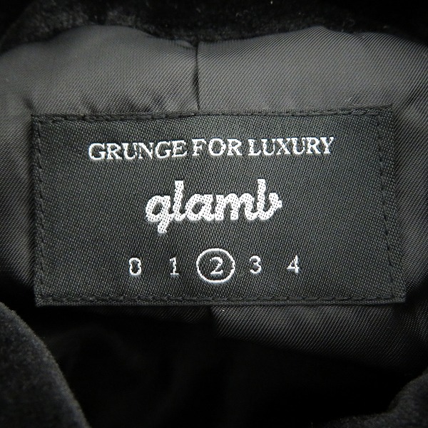実際に弊社で買取させて頂いたglamb/グラム Muff bomber JKT ボンバージャケット GB0119/JKT01 2の画像 2枚目