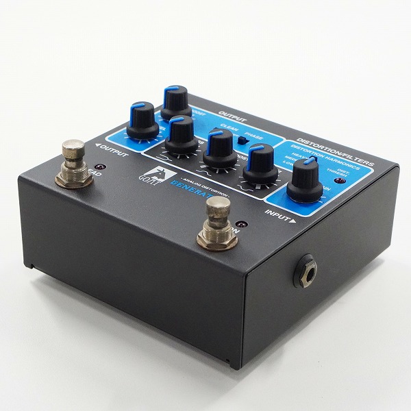 実際に弊社で買取させて頂いたGOAT/ゴート BL-G ANALOG DISTORTION GENERATOR ディストーション エフェクター 動作確認済みの画像 4枚目