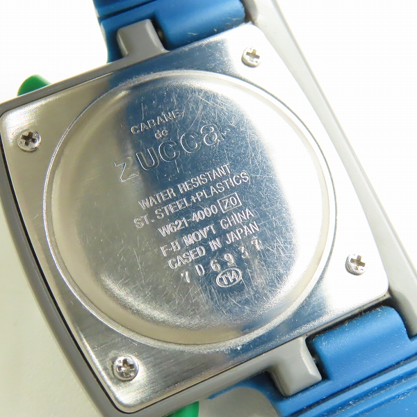 実際に弊社で買取させて頂いたCABANE de ZUCCa/カバンドズッカ デジタル ウォッチ W621-4000の画像 3枚目