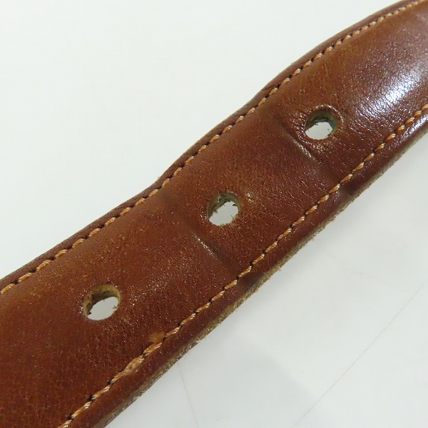 実際に弊社で買取させて頂いたCOACH/コーチ レザー切替 ベルト 3810 32-80cmの画像 8枚目