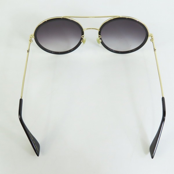 実際に弊社で買取させて頂いたGUCCI/グッチ サングラス/アウェア/アレッサンドロ・ミケーレデザイン/GG0061S 001の画像 3枚目