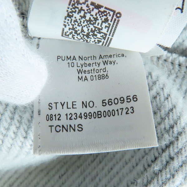 実際に弊社で買取させて頂いたPUMA×Ferrari/プーマ×フェラーリ ジップアップジャケット 560956 XLの画像 5枚目