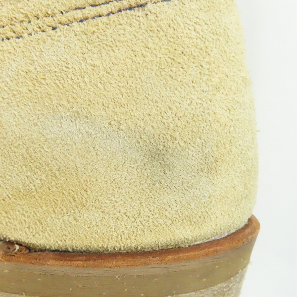 実際に弊社で買取させて頂いたREDWING/レッドウィング ペコスブーツ スエード 8156/8.5Eの画像 7枚目