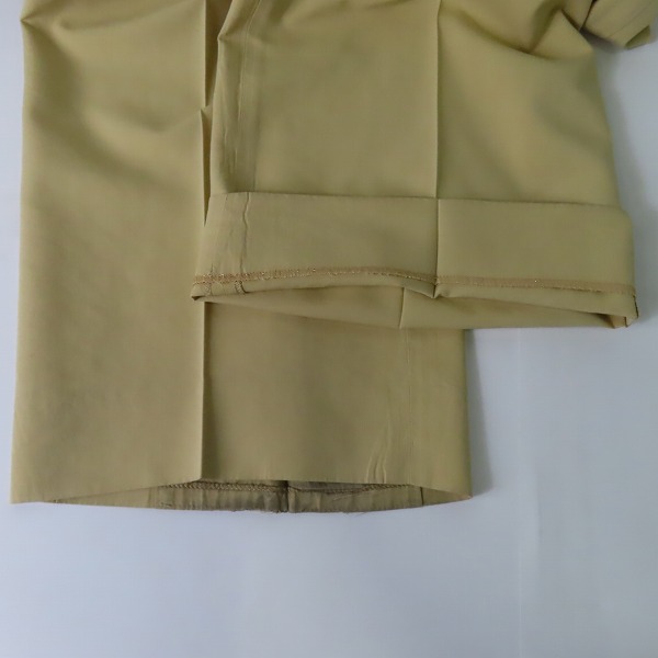 実際に弊社で買取させて頂いたVERSACE/ヴェルサーチ スーツ ジャケット/パンツ/セットアップ/イエローベージュ系/54の画像 4枚目