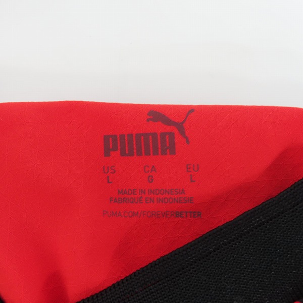 実際に弊社で買取させて頂いたPUMA/プーマ ACミラン ホーム 半袖レプリカユニフォーム #19 THEO Lの画像 2枚目