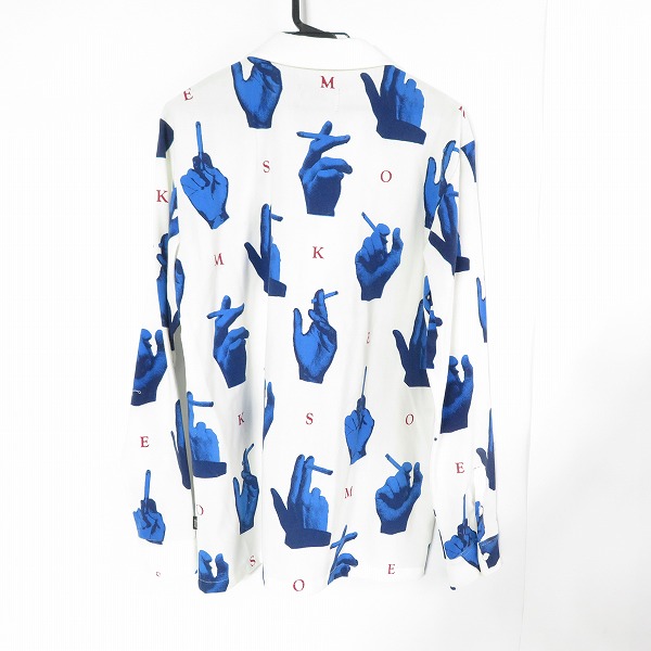 実際に弊社で買取させて頂いたglamb/グラム SMOKE SH スモーク オープンカラーシャツ GB0318/SH05 2の画像 1枚目