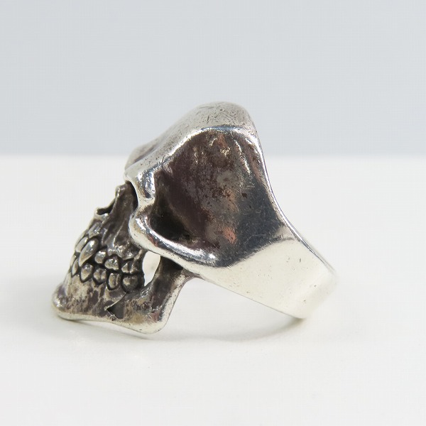 実際に弊社で買取させて頂いたCRAZY PIG/クレイジーピッグ サイコキラースカルリング/20-20.5号の画像 2枚目