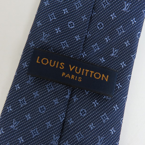 実際に弊社で買取させて頂いたLOUIS VUITTON/ルイヴィトン モノグラム柄 ネクタイの画像 1枚目