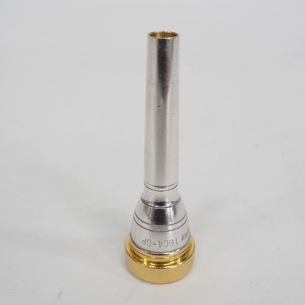 実際に弊社で買取させて頂いたYAMAHA/ヤマハ Custom 16C4-GP トランペット マウスピース ゴールド×シルバーの画像 3枚目