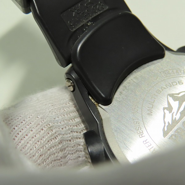 実際に弊社で買取させて頂いたCASIO/カシオ PROTREK/プロトレック トリプルセンサー PRW-3100YB の画像 8枚目