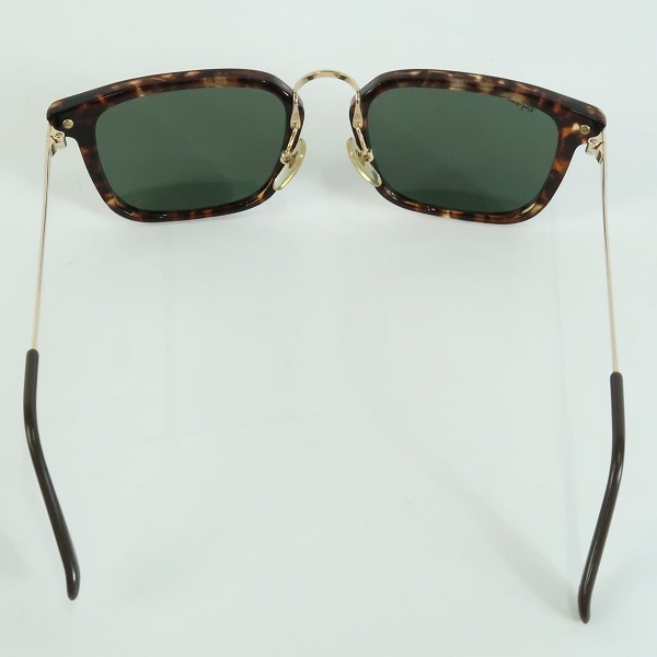 実際に弊社で買取させて頂いたRay-Ban/レイバン B&L/ボシュロム社製 べっ甲柄 コンビフレーム サングラス MT BL刻印の画像 3枚目