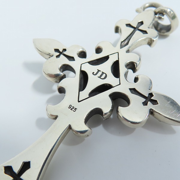 実際に弊社で買取させて頂いたJustin Davis/ジャスティンデイビス INCARNATION CROSS/インカーネーションクロス ペンダント SPJ834の画像 4枚目