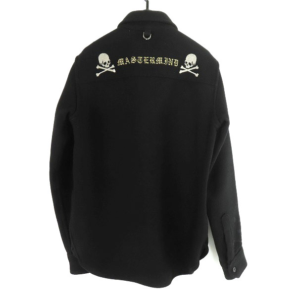 実際に弊社で買取させて頂いたmastermind JAPAN/マスターマインドジャパン  neworder期 背面ロゴ スカル CPO シャツ/ジャケット MB2-SH10-15-A/Sの画像 1枚目