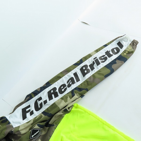 実際に弊社で買取させて頂いたF.C.Real Bristol/エフシーレアルブリストル/F.C.R.B. HALF ZIP ANORAK ハーフジップ アノラック ジャケット FCRB-190023/Sの画像 4枚目