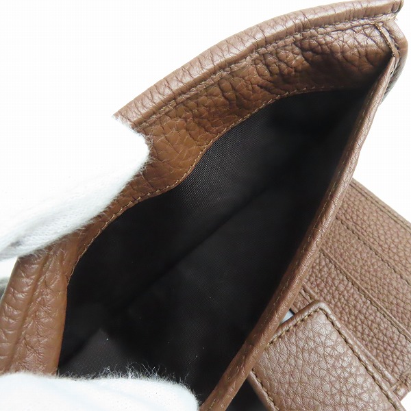 実際に弊社で買取させて頂いたGUCCI/グッチ インター レザー 二つ折り 財布 の画像 7枚目