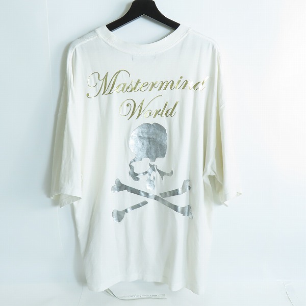 実際に弊社で買取させて頂いたmastermind/マスターマインド スカル オーバーサイズ Tシャツ/カットソー MW20S05-TS055-018/Mの画像 1枚目