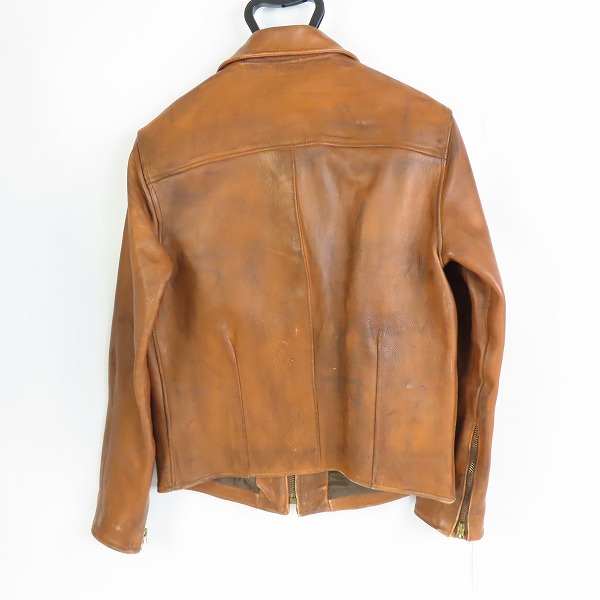 実際に弊社で買取させて頂いたLEVI'S/リーバイス LEATHER COATS レザージャケット/Lの画像 1枚目