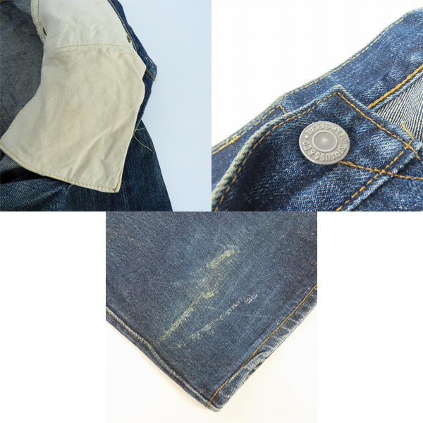 実際に弊社で買取させて頂いたLEVIS/リーバイス 501XX/555刻印/バレンシア工場  BIG E デニムパンツ/ジーンズ 501-0003 W32L36の画像 8枚目