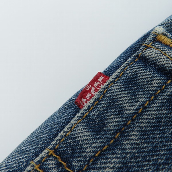 実際に弊社で買取させて頂いたLEVIS/リーバイス 501/USA製/ボタン裏刻印501/スモールe デニムパンツ 501-6182/W36L32の画像 7枚目