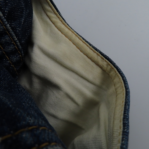 実際に弊社で買取させて頂いたLEVI'S/リーバイス 1947モデル 501XX ビッグE デニムパンツ 復刻 47501-0117 W34 L36の画像 6枚目