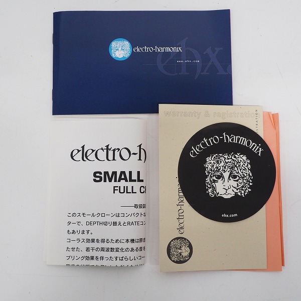 実際に弊社で買取させて頂いたELECTRO-HARMONIX/エレクトロハーモニクス SMALL CLONE EH 4600 FULL-CHORUS コーラス エフェクター【動作確認済】の画像 8枚目