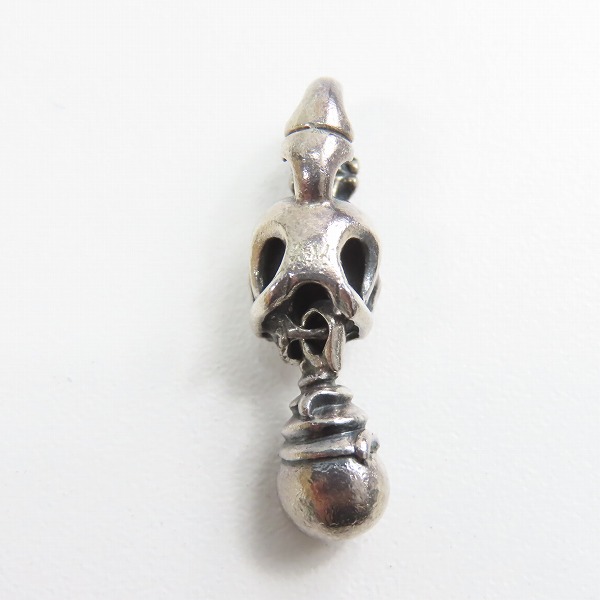 実際に弊社で買取させて頂いたF.A.L/FAL エフエーエル スカルドロップ　ペンダントトップの画像 2枚目