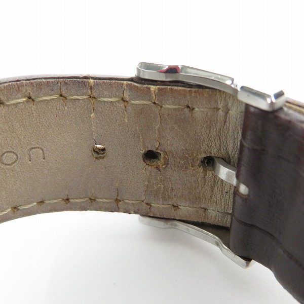 実際に弊社で買取させて頂いた【ジャンク】HAMILTON/ハミルトン ジャズマスター トラベラー GMT 自動巻き H325850の画像 6枚目